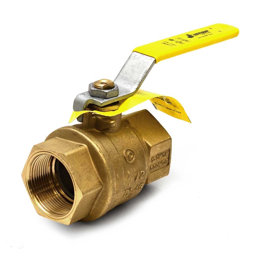 Jomar Boat Ball Valve 100-707 Tiara 1 1/2 Inch 500 WOG Brass by Jomar