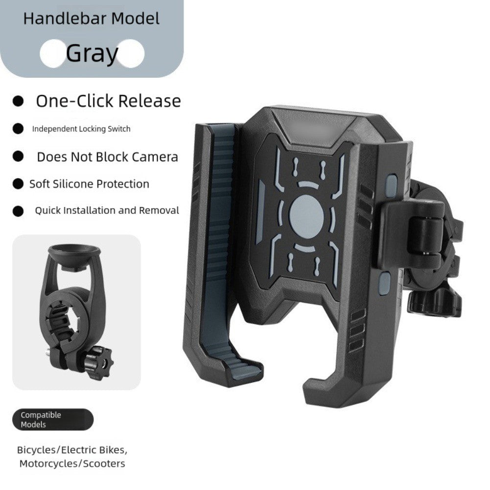 Secure Motorcycle Phone Mount Holder