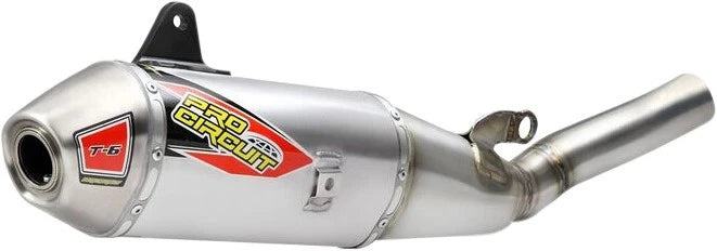 Pro Circuit T-6 Stainless Steel Slip-on Exhaust For Yamaha Yz450f