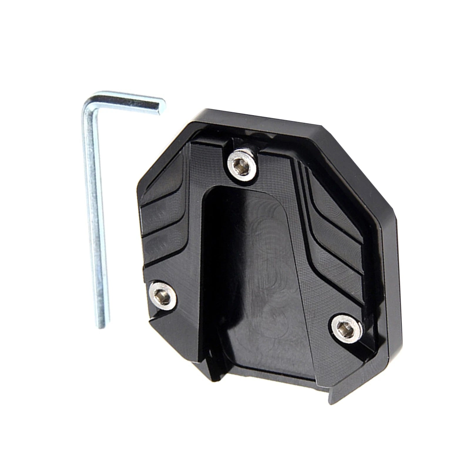 Motorcycle Kickstand Extender Foot Side Extension Pad Support Plate