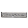 Supreme Boat Logo Emblem Plate 7 5/8 x 1 5/8 Inch Aluminum by Supreme
