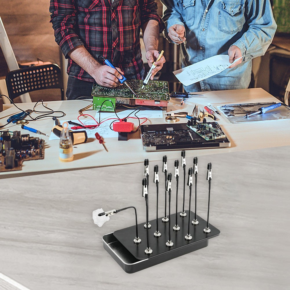 Model Painting Clamps with Rubber Tips