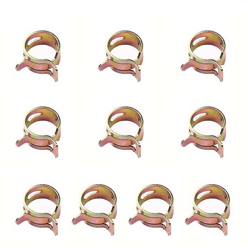 Spring Clips for Oil Fuel Hose 10pcs