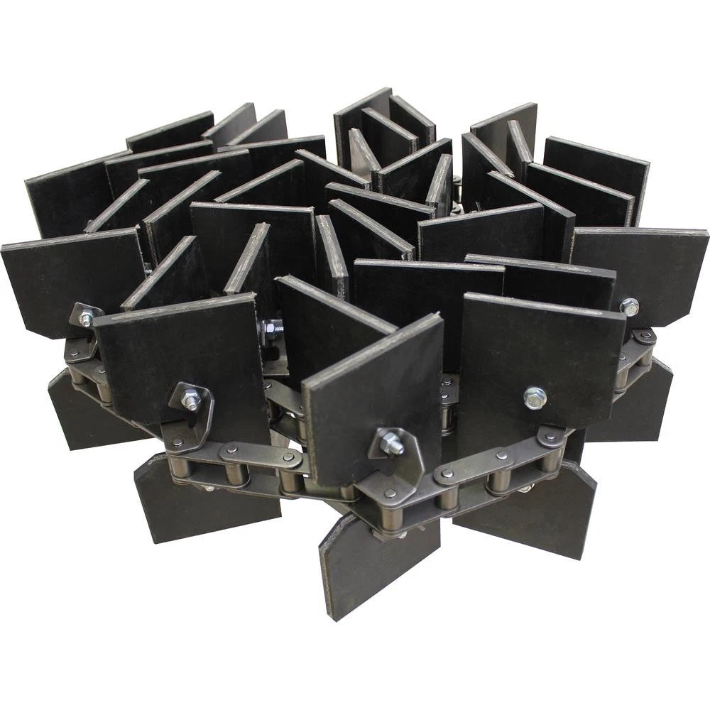 Am71149814 Clean Grain Elevator Chain, Rubber Paddles