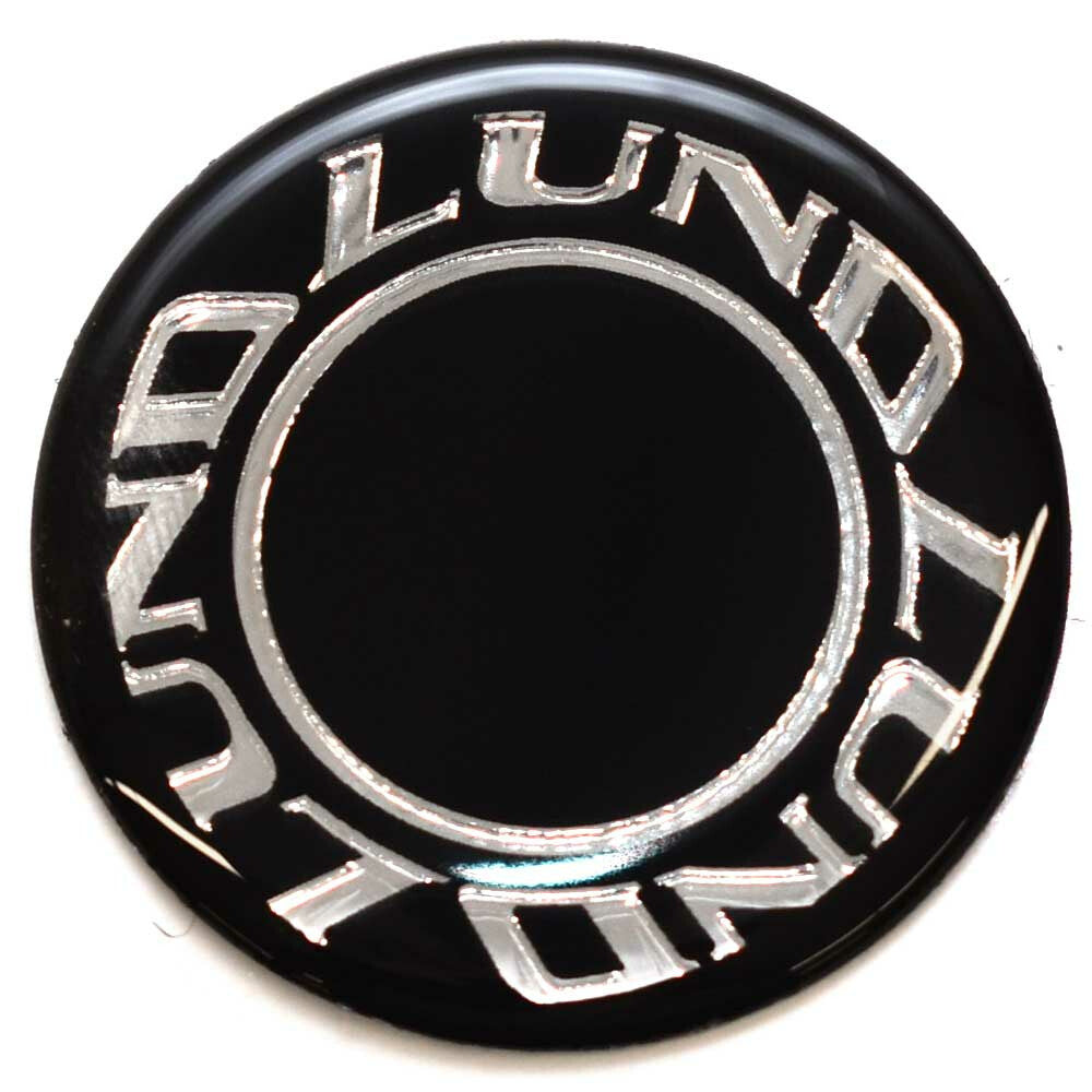 Boat Steering Wheel Decal Lund Raised Logo by Lund