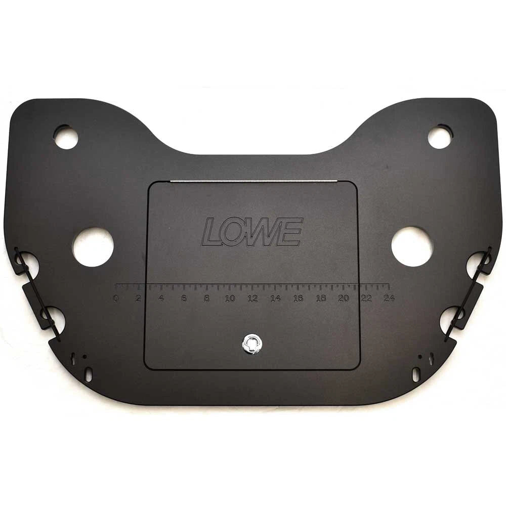 Lowe Boat Fishing Station Lid 2887896 | 44 3/4 Inch Black Starboard