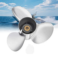 Stainless Steel 13 1/4 X 17 Outboard Propeller For Johnson Evinrude
