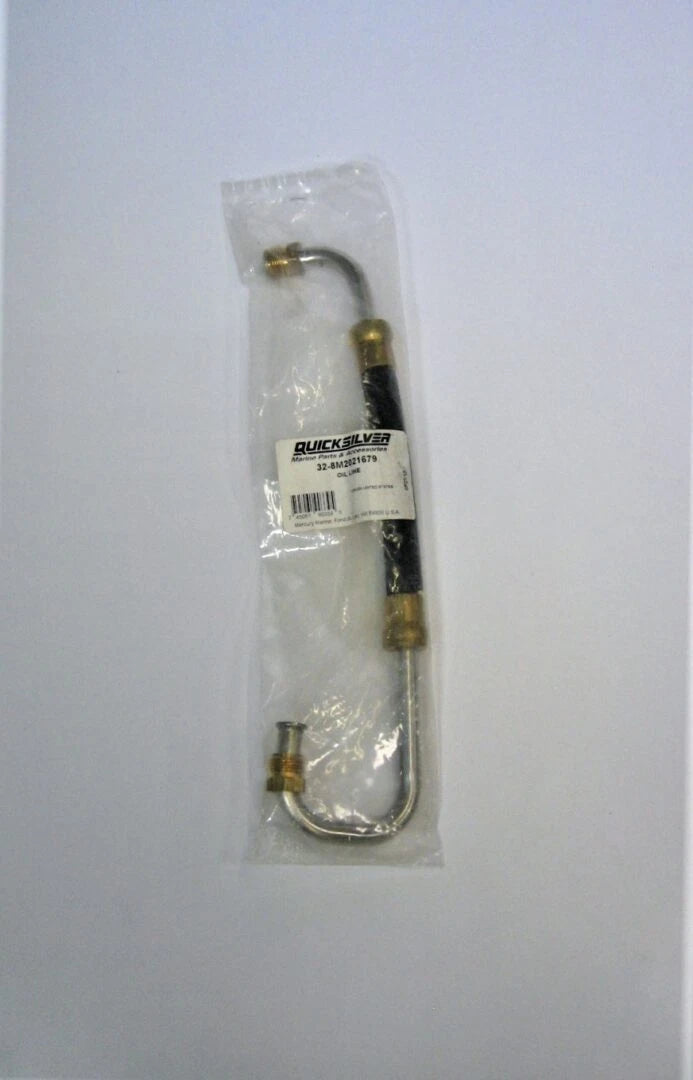 '-New- Mercury 32-8m2021679 Mercruiser Oil Line -Oem
