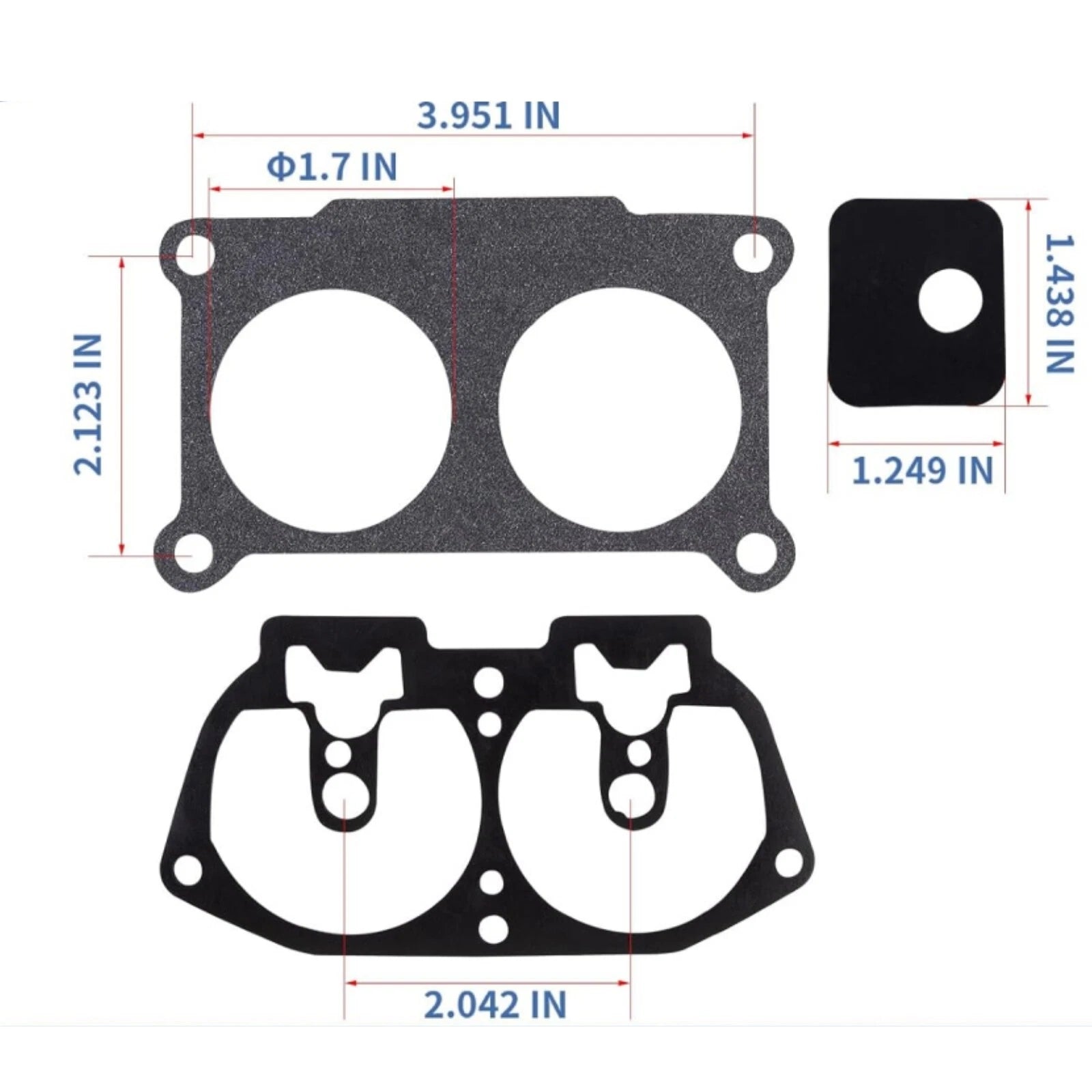 Yamaha Outboard Carburetor Rebuild Kit for V4 115/130 HP 1986-1995