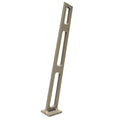 Bayliner Boat Windshield Support Bracket 11 1/8 Inch Taupe Aluminum by Bayliner