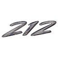 Decal Rinker 212 Silver 5 1/8 x 1 1/2 Inch by Rinker