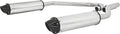 Mbrp Dual Slip-on Exhaust System With Performance Muffler For Polaris