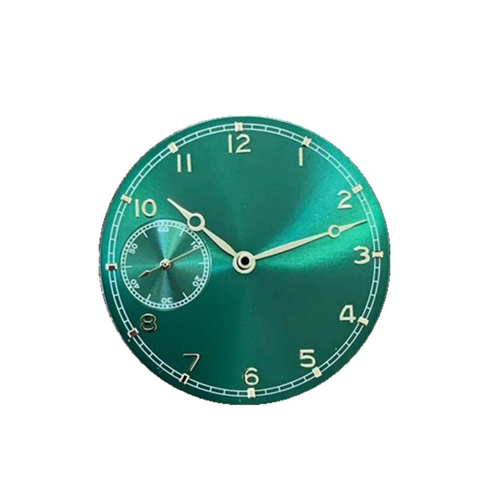 High Quality 37mm Watch Dial W/ Hands Fit Eta 6497 Seagull 3600 Watch