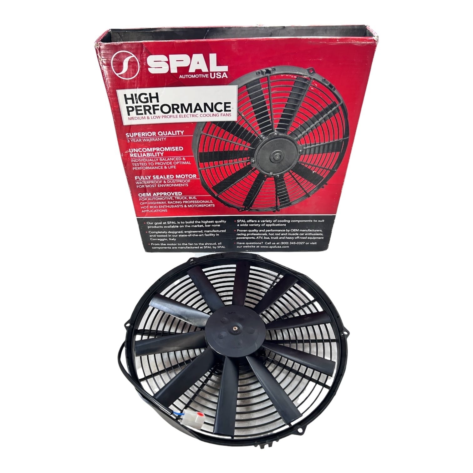 Spal Automotive 30101509, Medium & Low Profile High Performance