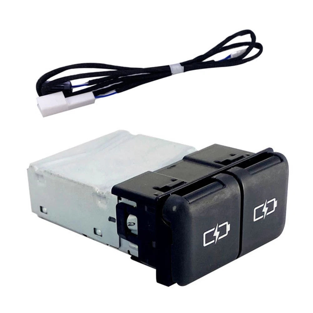 Dual Type C Fast Charging Car Socket For Toyota And Use In Your