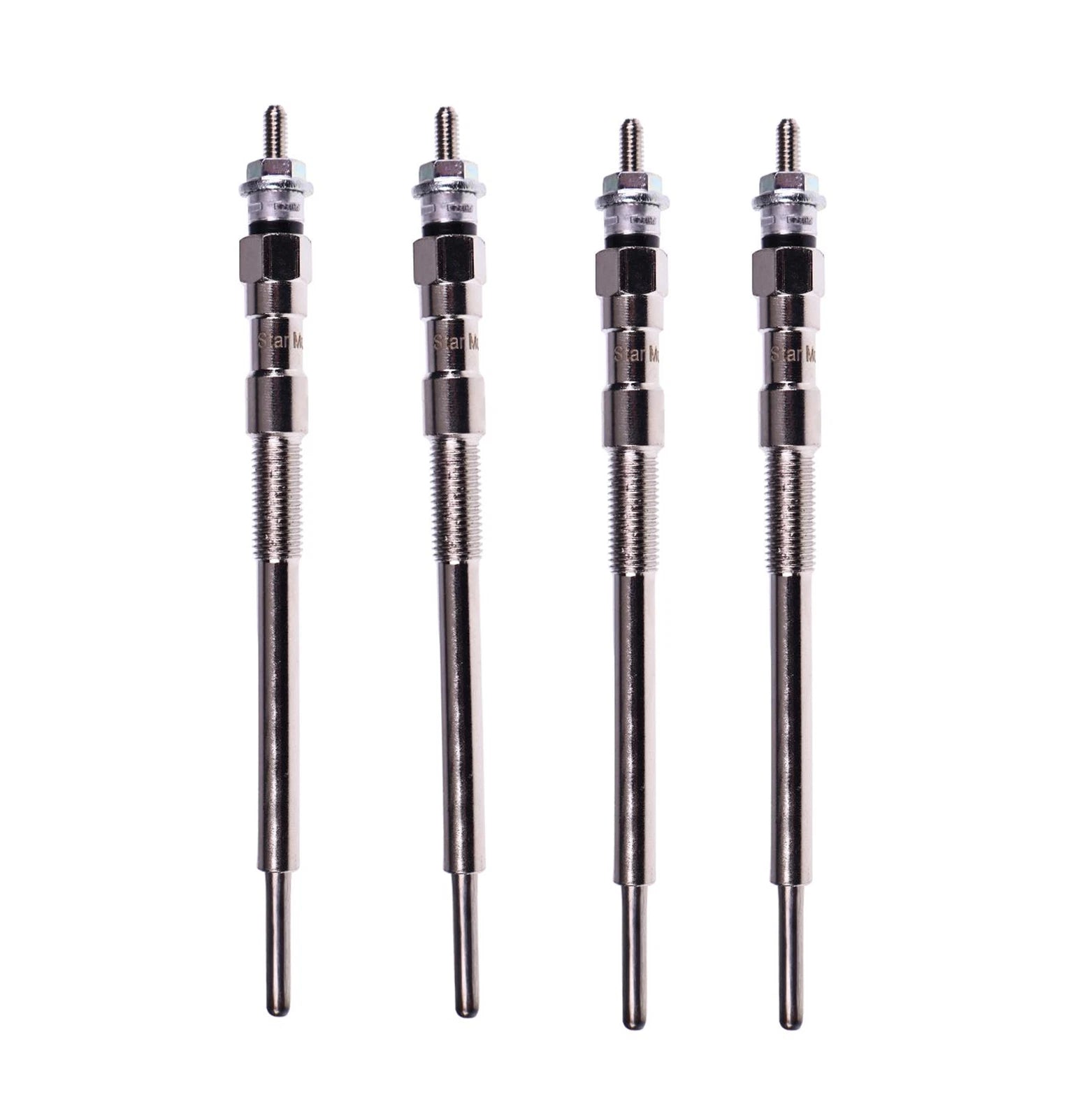 4x Glow Plug 1j705-65510 For Kubota V2607 V2607-di Engine Svl65-2