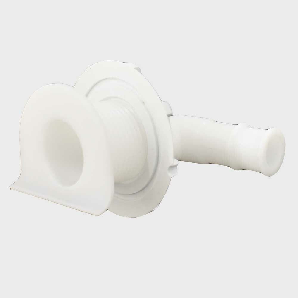 Tracker Boat Thru Hull Connector Fitting | 3/4 Inch Elbow PlasticOpens