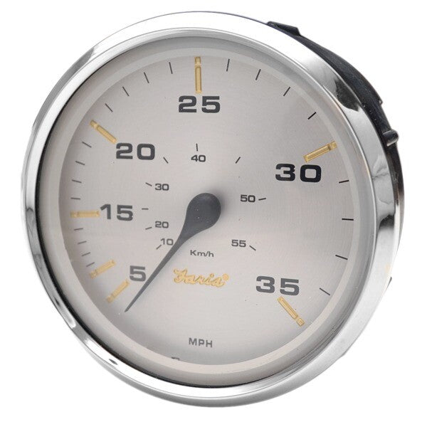 Faria Boat Pontoon Speedometer Gauge SE9872A Kronos Series 35 MPH by Faria