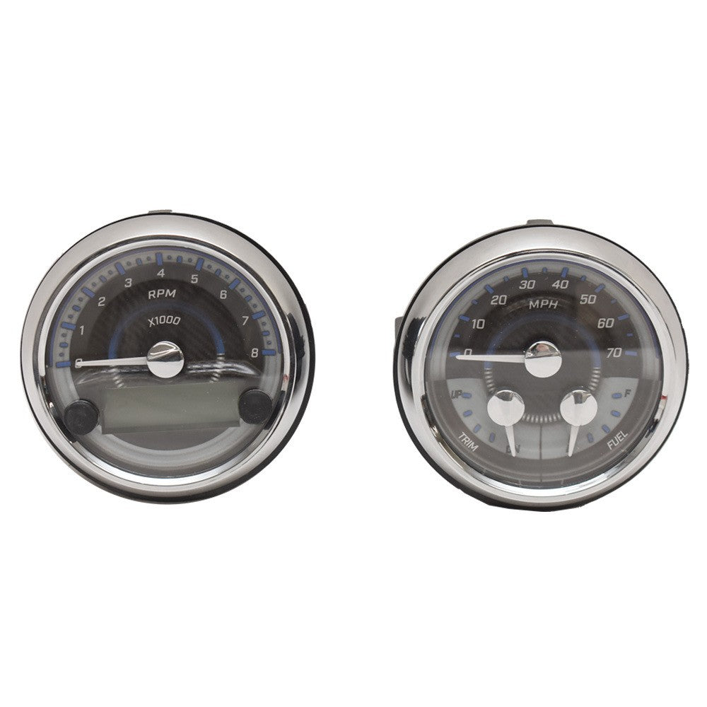 Gauge Set Medallion SDIG Black Blue Silver by Medallion