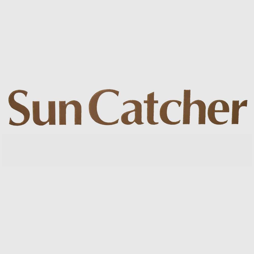 SunCatcher Pontoon Boat Decal 73404827 Bronze Logo Sticker by SunCatcher