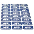 Def Diesel Exhaust Fluid Sticker Decal Weatherproof Warning Notice