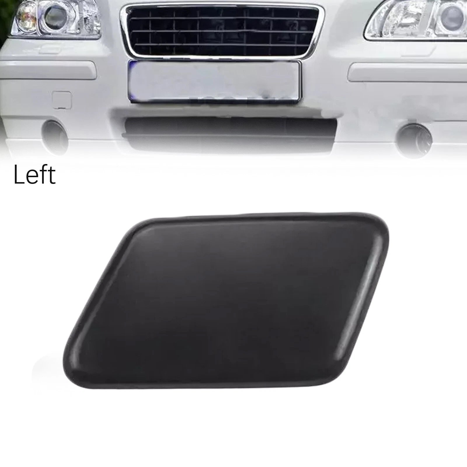 Front Left Headlight Washer Nozzle Cover For Volvo S60 2005 09 Part