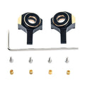 1pair 1/24 Rc Car Front Brass Steering Knuckle Set For Axial Scx24