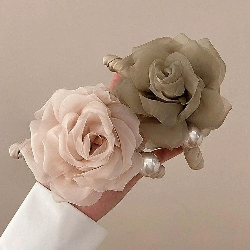 Women Hair Accessory Rose Hair Claw