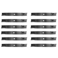 Set Of 12 Blades Fits John Deere 1023e 1025r 4210 4310 4410 M128485
