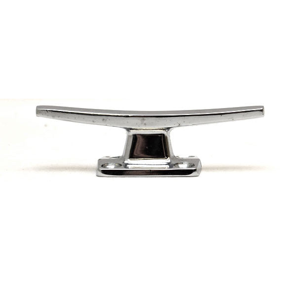 Boat Hollow Base Cleat 4 3/8 x 1 3/8 Inch Zamak