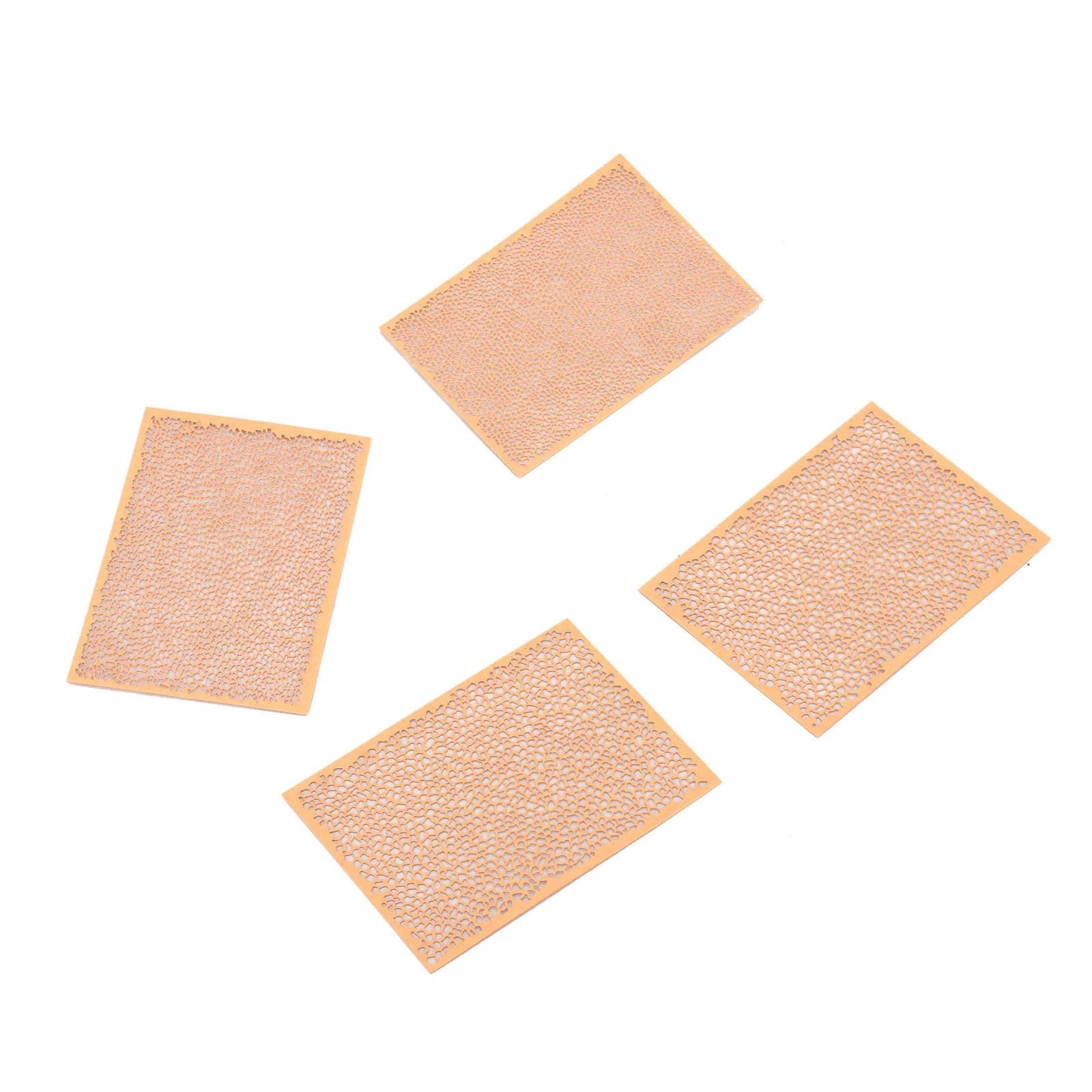1/72 And 1/48 Leopard Camouflage Kraft Paper Spray Stencil Template