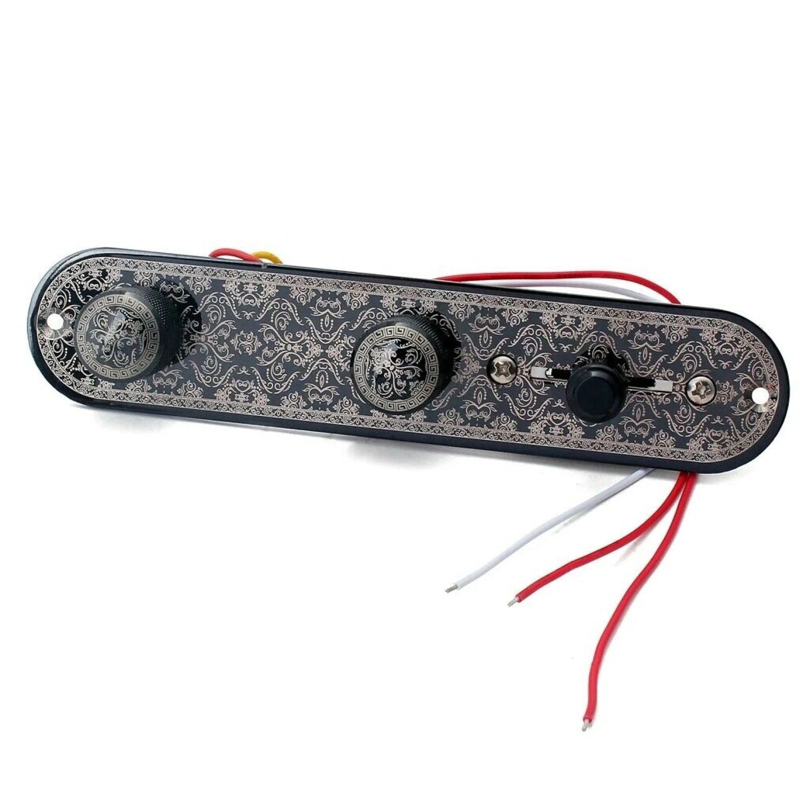 1*tele Prewired Wired Control Plate 3-way Switches Knob For