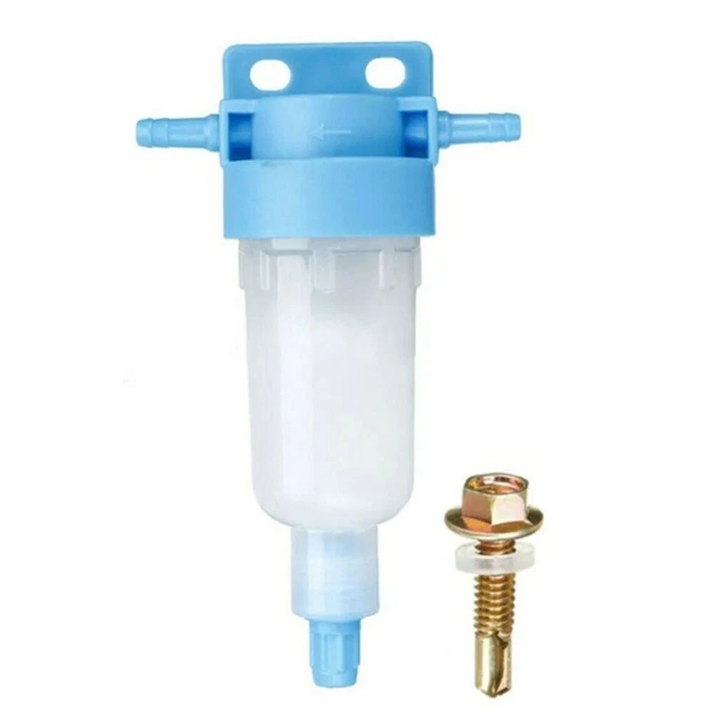 Fuel Heating Oil Water Separator Filter Blue For Diesel Parking