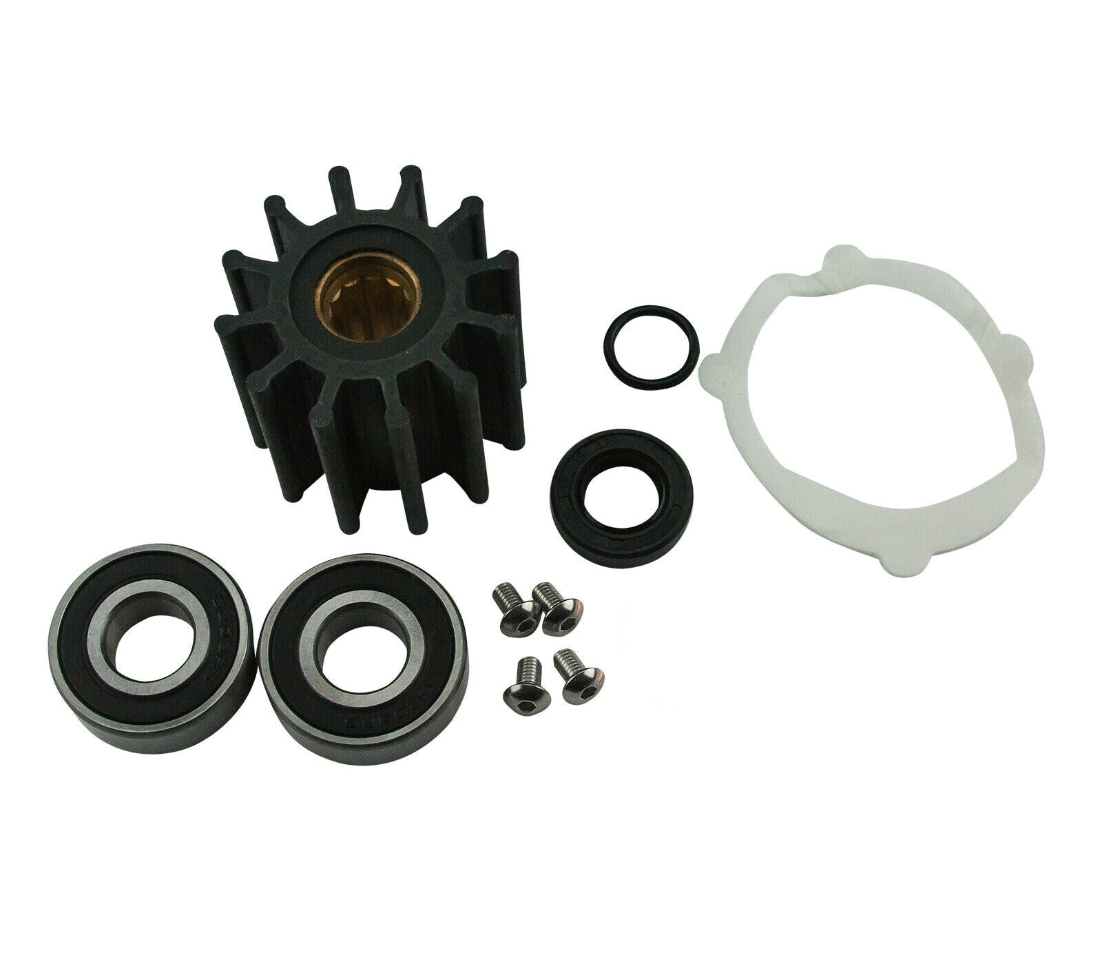 For Johnson Sea Water Pump Repair & Impeller Kit 09-812B-1 F6B-9 10-24232-1 NewO