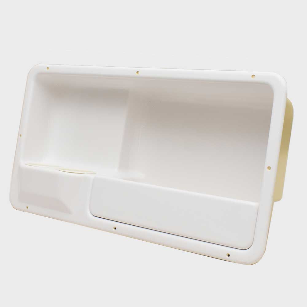 SSi Boat Cup Holder Panel White Plastic by SSi