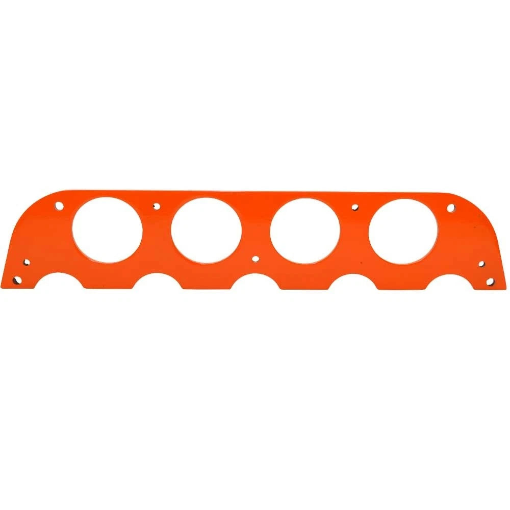 Legend Bass Boat Rod Rack Panel | Neon Orange 14 1/2 X 3 Inch