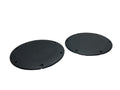Deck Plate, Screw Down, Black, 7 7/8in Face, 6 1/8in Cutout, 2 Pack,
