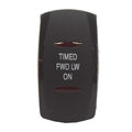 Carling Boat Rocker Marine Switch Timed FWD LW Illuminated by Carling