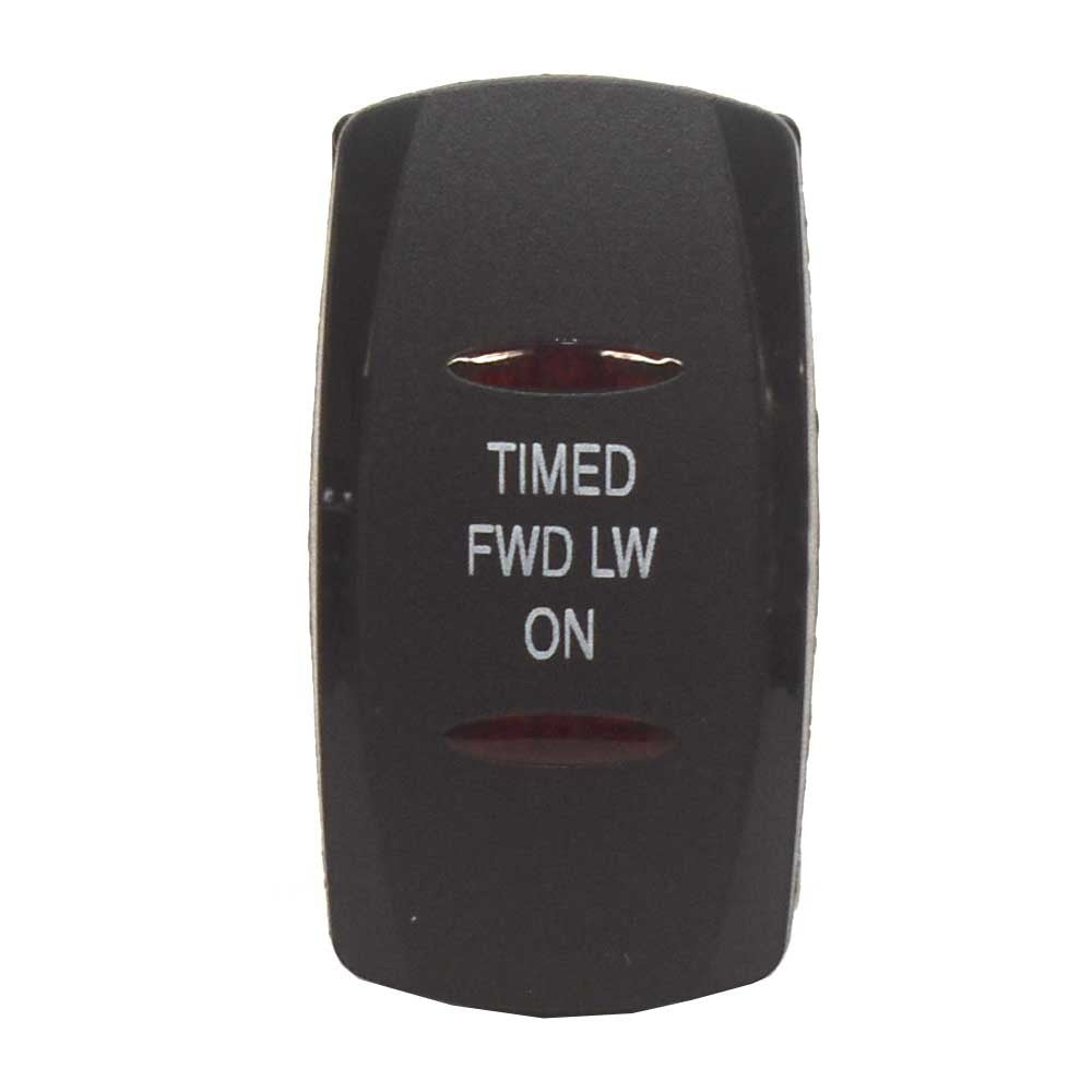 Carling Boat Rocker Marine Switch Timed FWD LW Illuminated by Carling