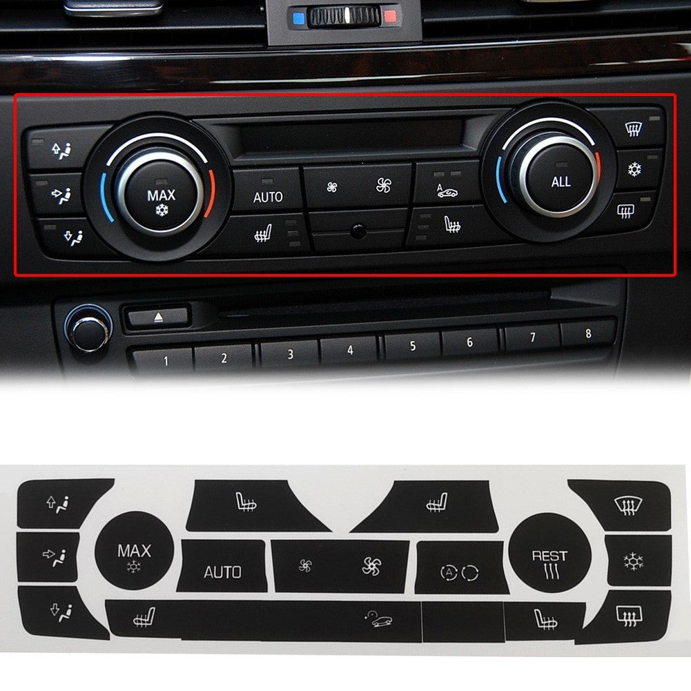 Climate Control AC Repair Kit Control Knob Sticker
