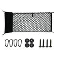 Truck Bed Cargo Net 130cm X 45cm Roll-up Style Nylon Storage Net
