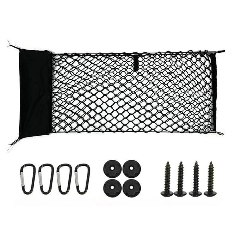 Truck Bed Cargo Net 130cm X 45cm Roll-up Style Nylon Storage Net