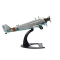 1/144 Scale German Luftwaffe Ju-52 Aircraft Alloy Model With Display