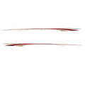 Rinker Boat Graphic Decals Captiva Rose Gold Red by Rinker