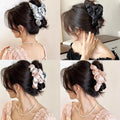 Pleated Fabric Clip for Easy Hair Styling