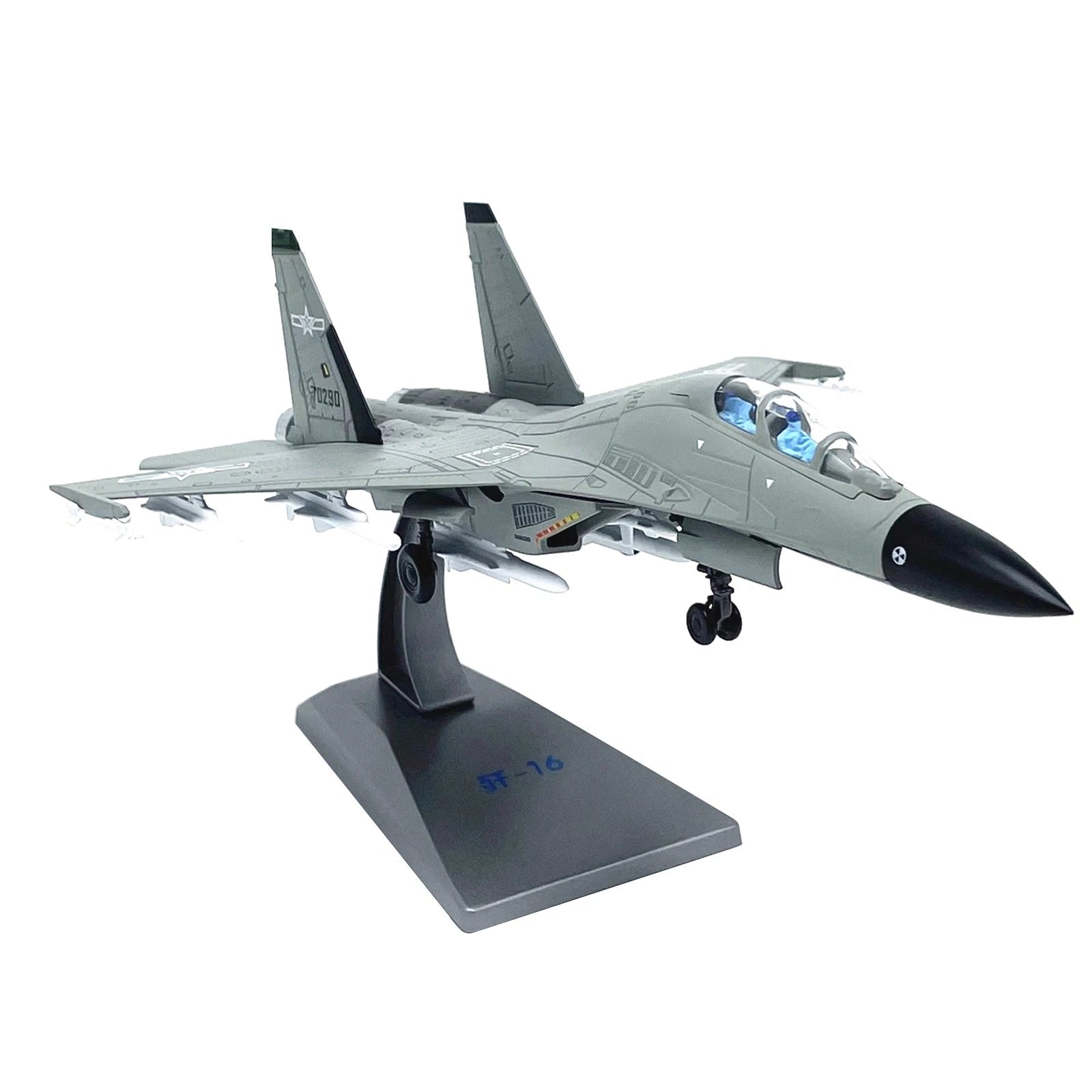 1/100 Chinese Air Force J-16 Fighter Model Airplane Finished Alloy