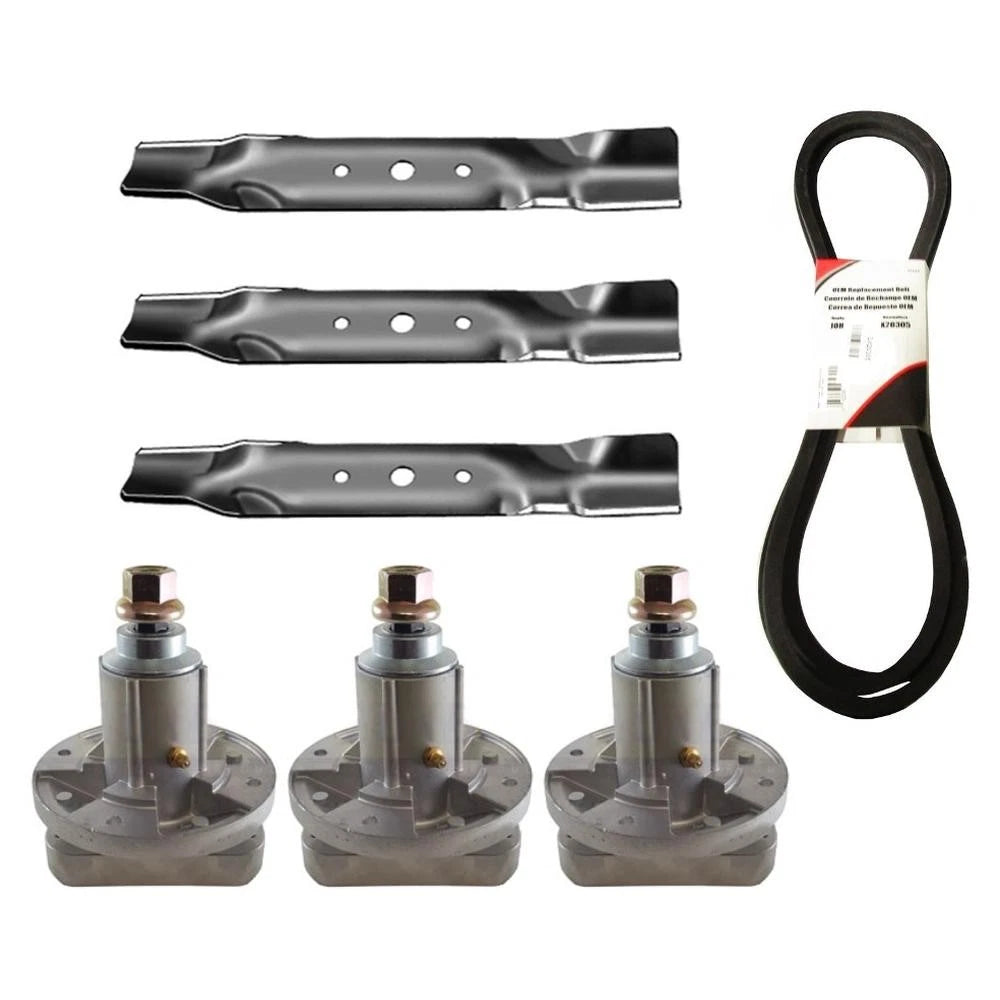 Belt, Blade, & Spindle Kit Fits John Deere Replaces Gx20250 Made With