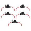 Waterproof Cut Off Switch With 12 Inline Fuse Holder 12V 30a