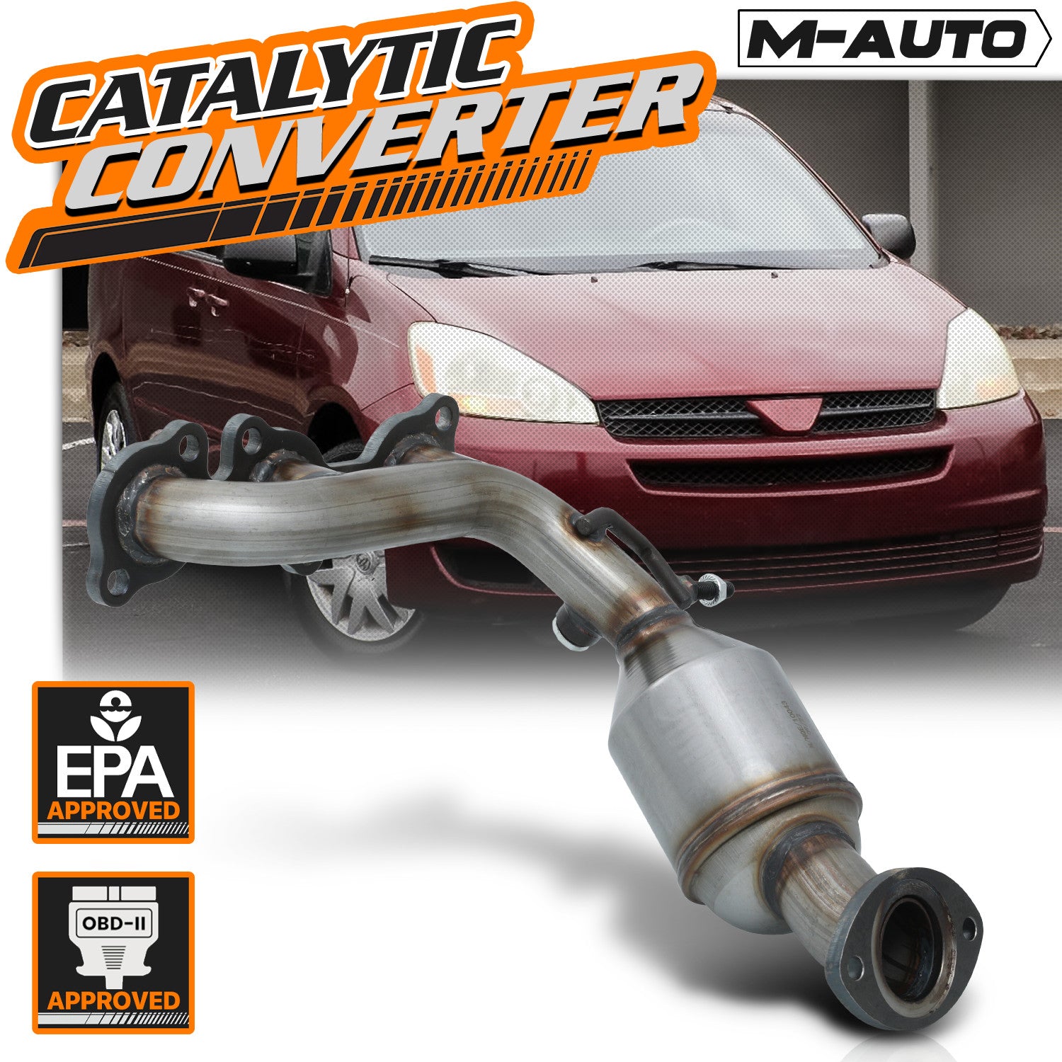 [RIGHT]Catalytic Converter Exhaust Manifold For 2004-20