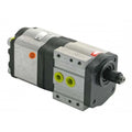 Hm3382280 Tandem Hydraulic Gear Pump Fits Massey Ferguson